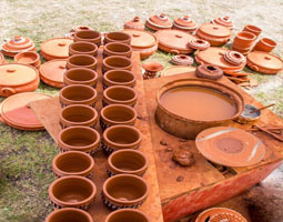 Hand Made Clay Pots